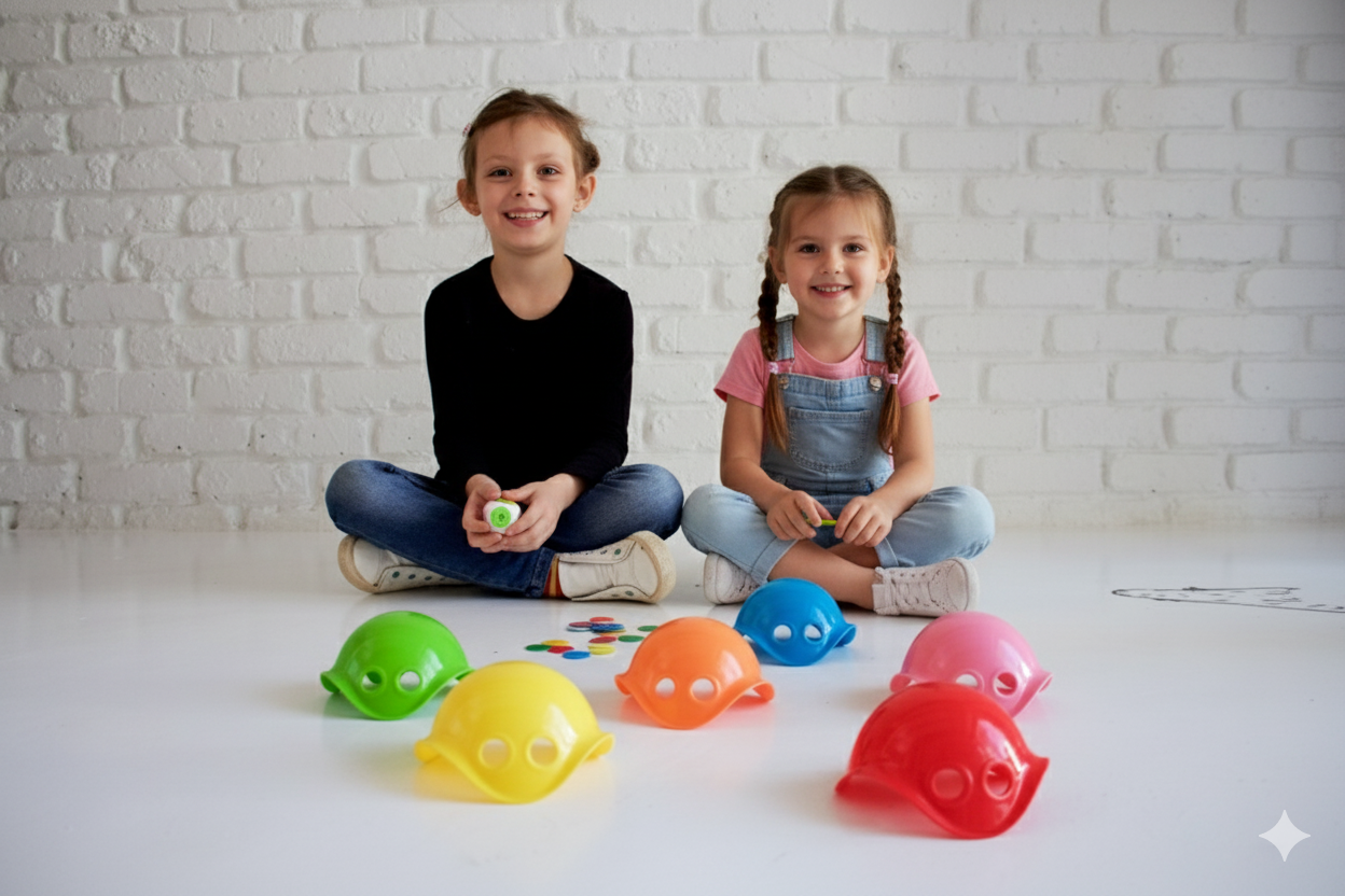 MiniSense™ HappyBowls – Set de 5 Cuencos Sensoriales de Colores