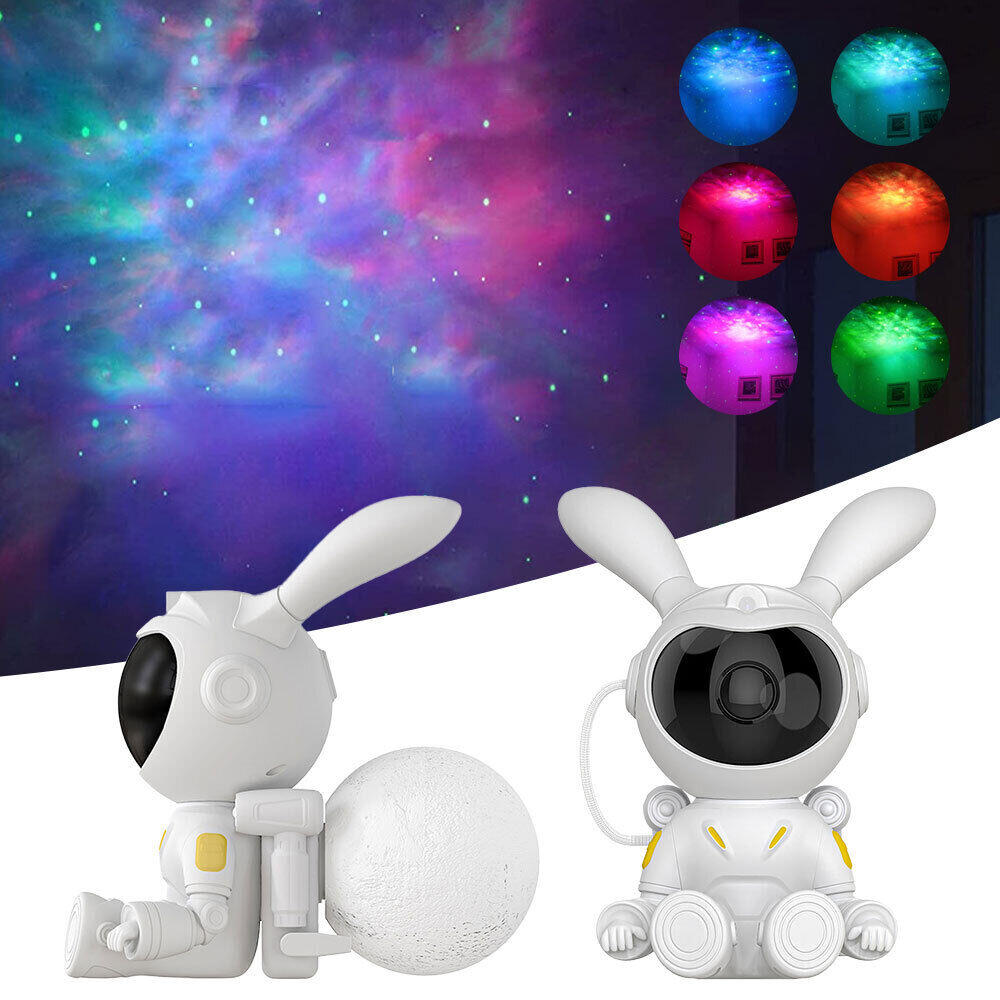CosmoBunny™ – Proyector Astronauta Luz Galaxy