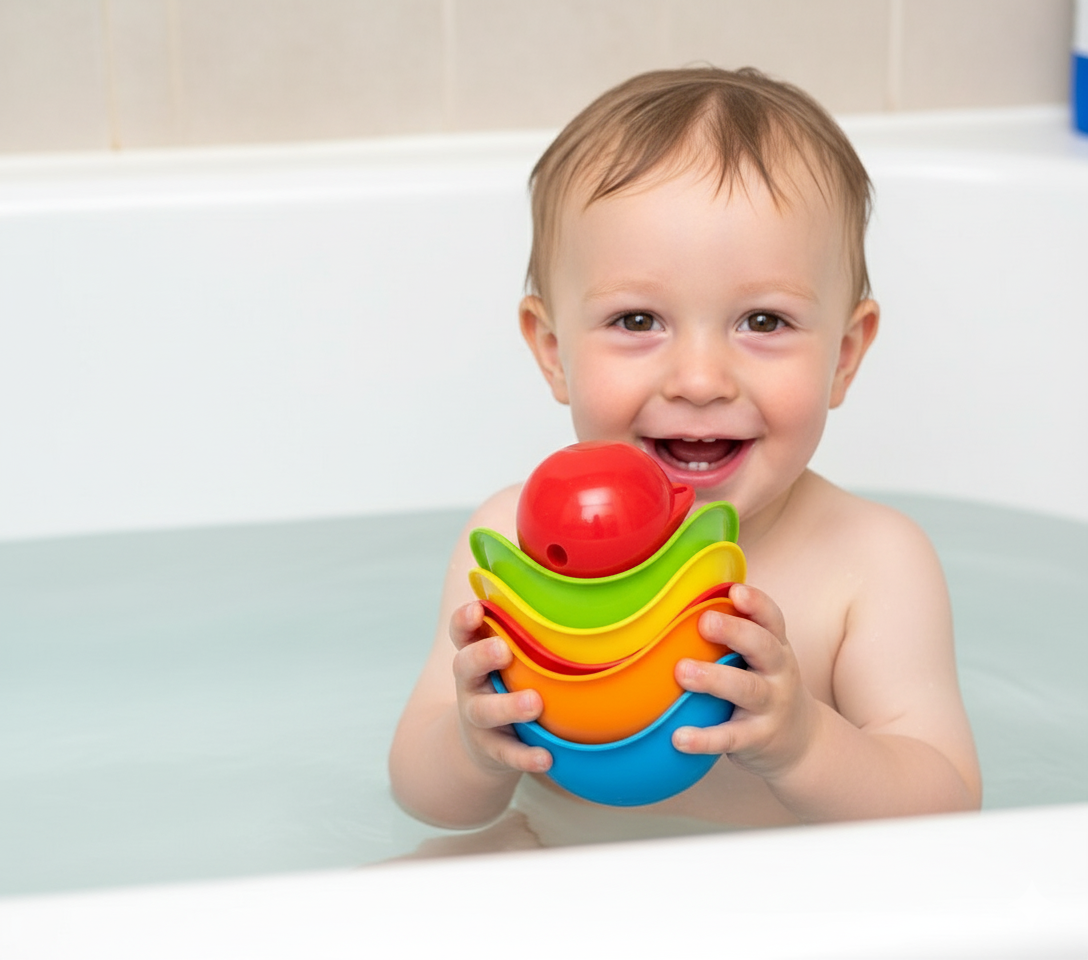 MiniSense™ HappyBowls – Set de 5 Cuencos Sensoriales de Colores