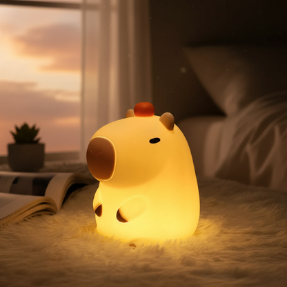 Banner hero capibara cuadrado