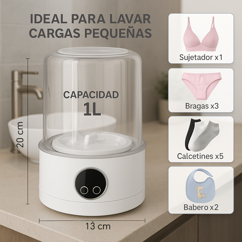 Mini lavadora portátil – EasyClean™
