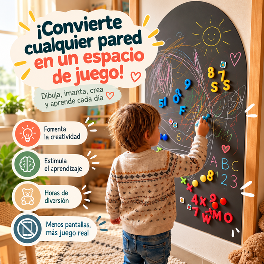MagniKids™ – Pizarra Magnética Infantil para Pared