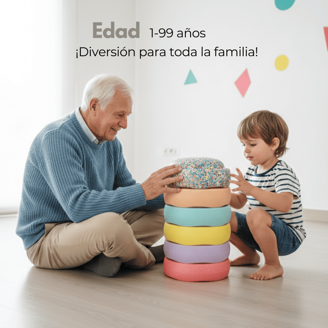 PlaySteps™ – Blocchi di equilibrio multicolori (tipo Stepping Stones)