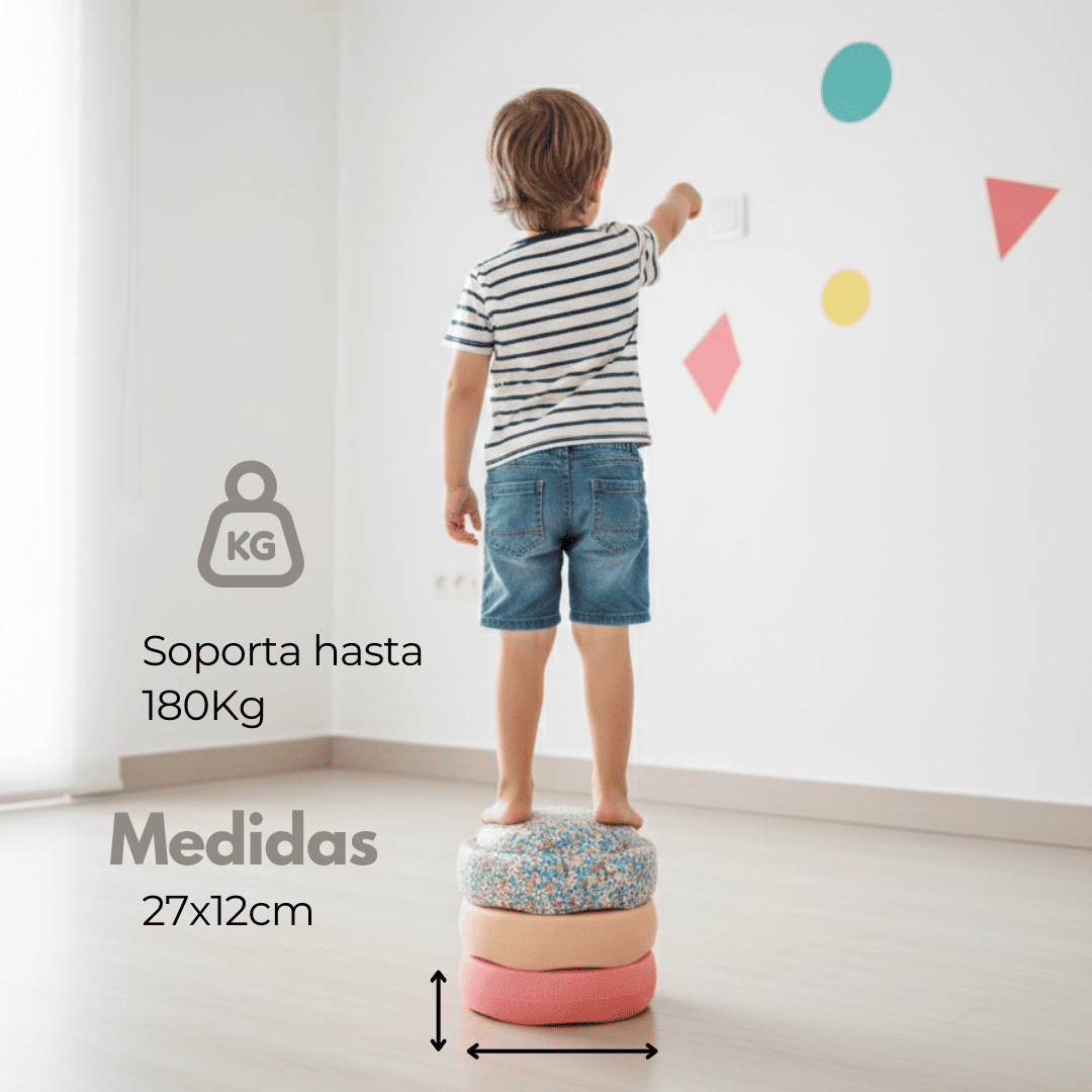 PlaySteps™ – Blocchi di equilibrio multicolori (tipo Stepping Stones)