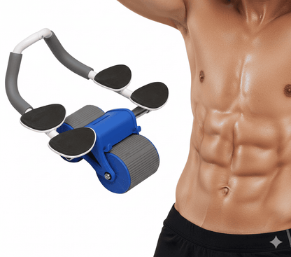 AbRoller Pro™ – Rodillo abdominal asistido con auto-retorno para fortalecer tu core