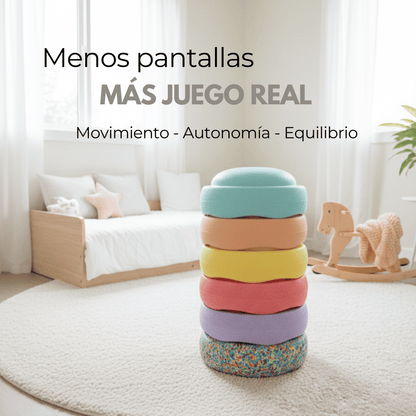 PlaySteps™ – Blocchi di equilibrio multicolori (tipo Stepping Stones)