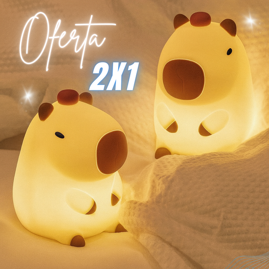 LumyBara™ – Luz Nocturna Capybara LED (Oferta 2x1)